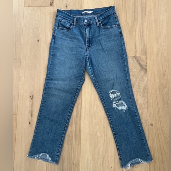 Levi’s 724 cropped straight jeans - Picture 1 of 4
